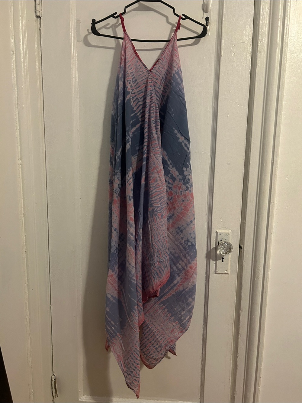 Roberta Freymann Tie-Dye Slip Dress